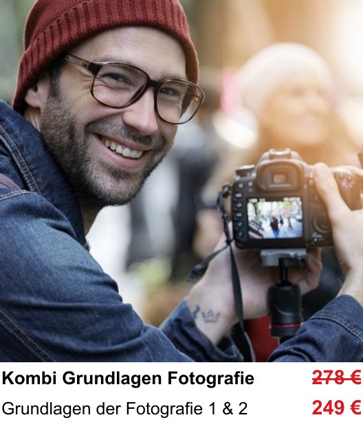 Neue Perspektiven im Fotoworkshop Wien: Kamera-Grundlagen als Komplettkurs